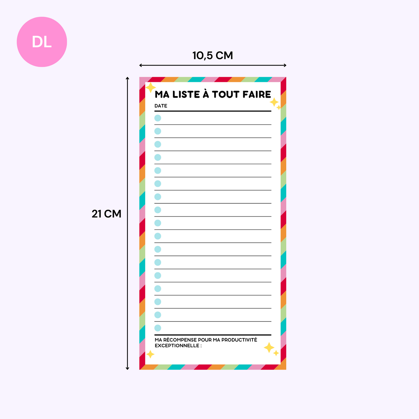 Ma Liste À Tout Faire DL - Organise Toutes Tes Tâches Facilement ! 🖍
